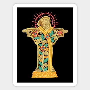 Saint Francis hand drawn Magnet